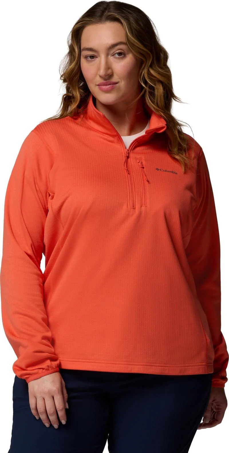 Essential Hike Grid Fleece Half-Zip, Extended - Womens - Image 10