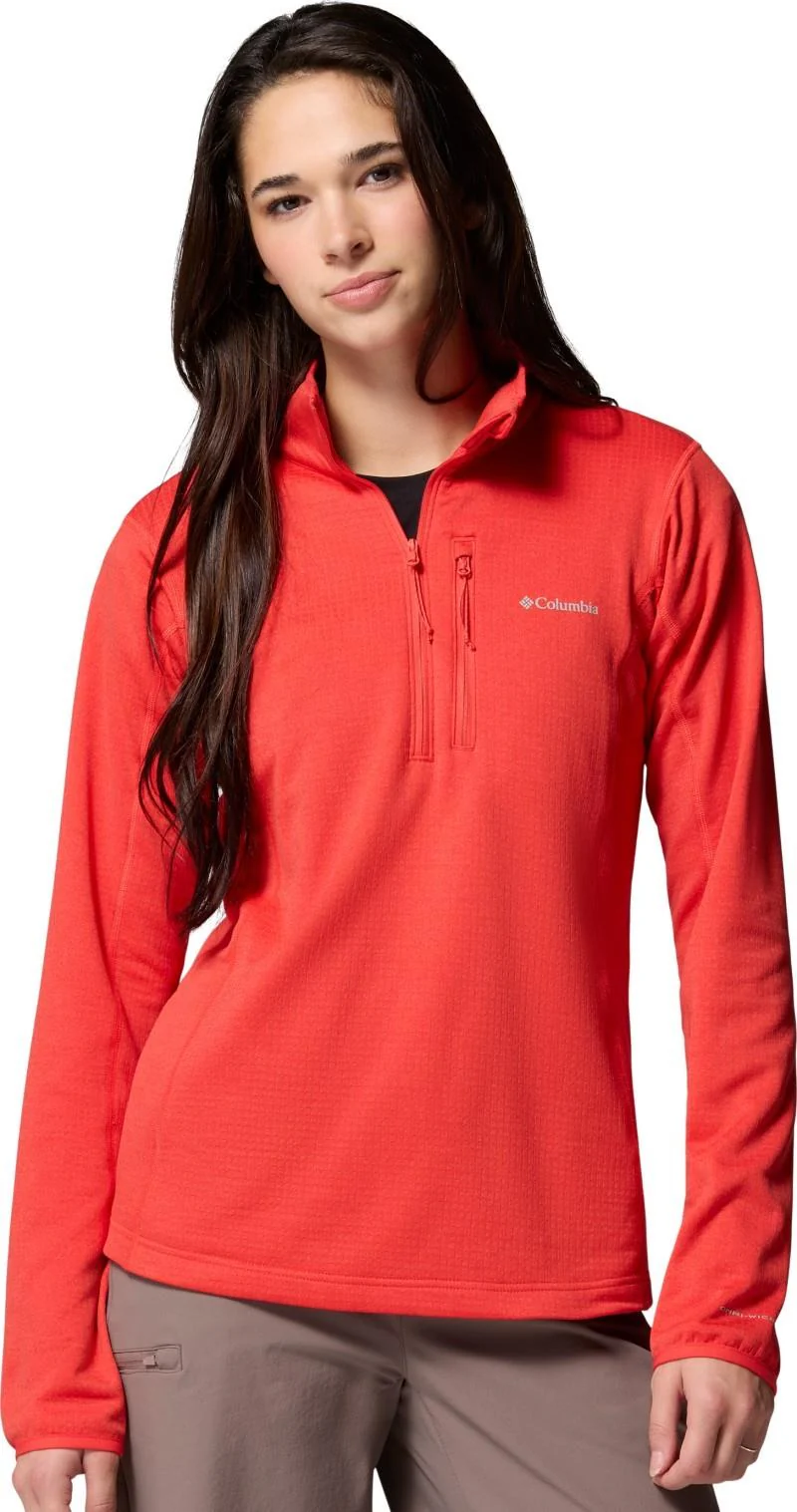 Essential Hike Grid Fleece Half-Zip, Extended - Womens - Image 13