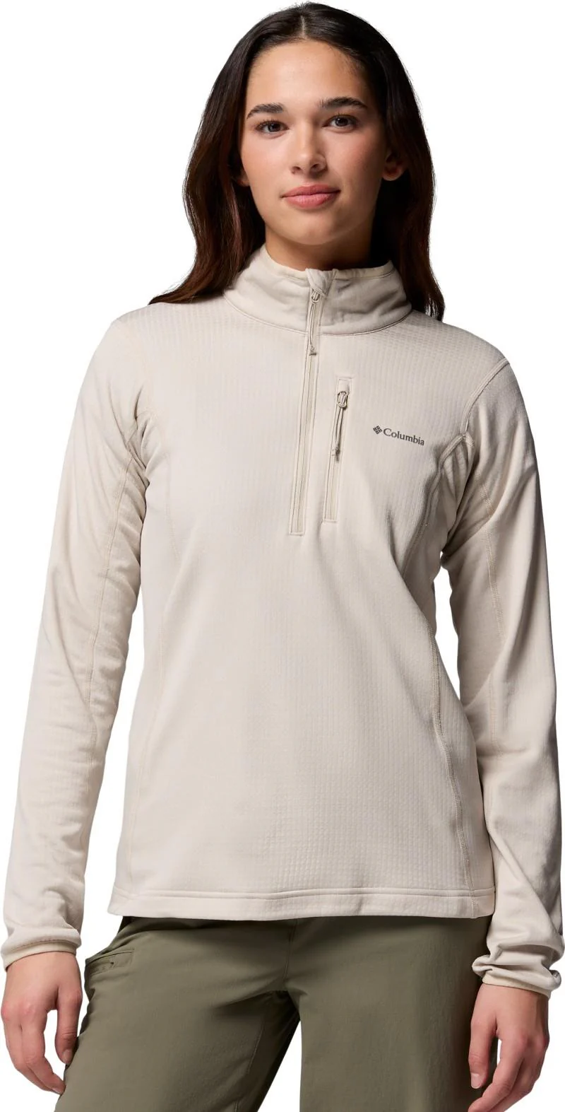 Essential Hike Grid Fleece Half-Zip, Extended - Womens - Image 14