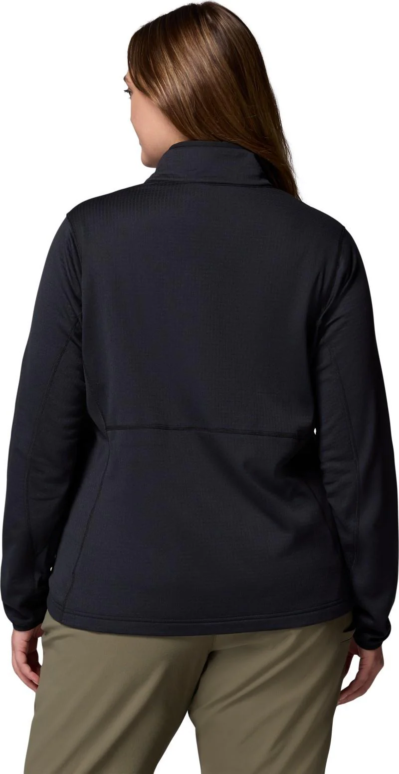 Essential Hike Grid Fleece Half-Zip, Extended - Womens - Image 3