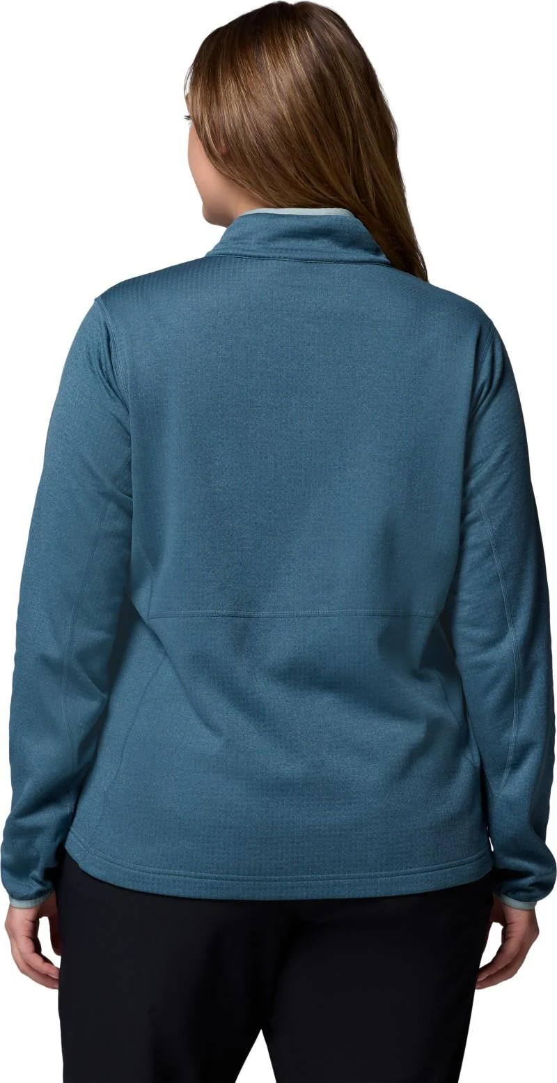 Essential Hike Grid Fleece Half-Zip, Extended - Womens - Image 6