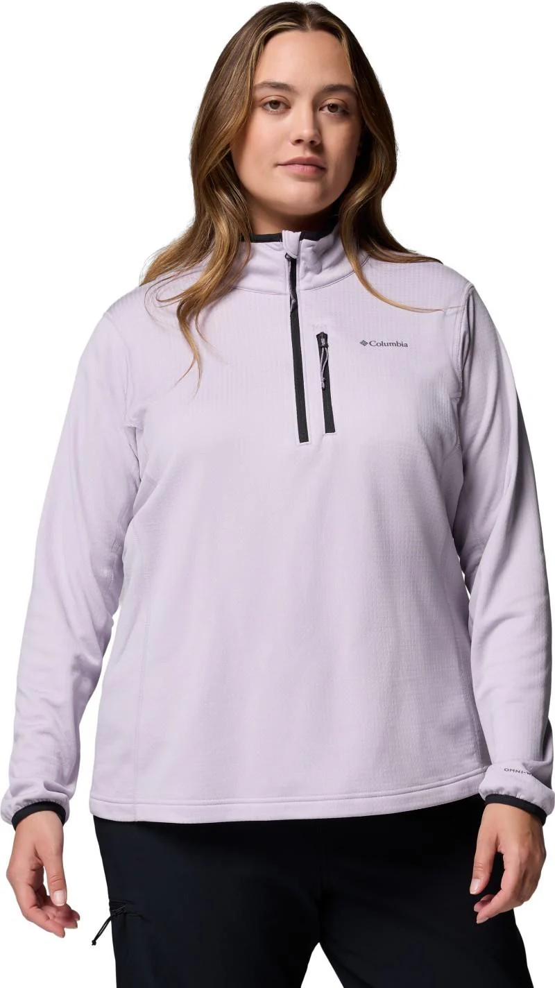 Essential Hike Grid Fleece Half-Zip, Extended - Womens - Image 7