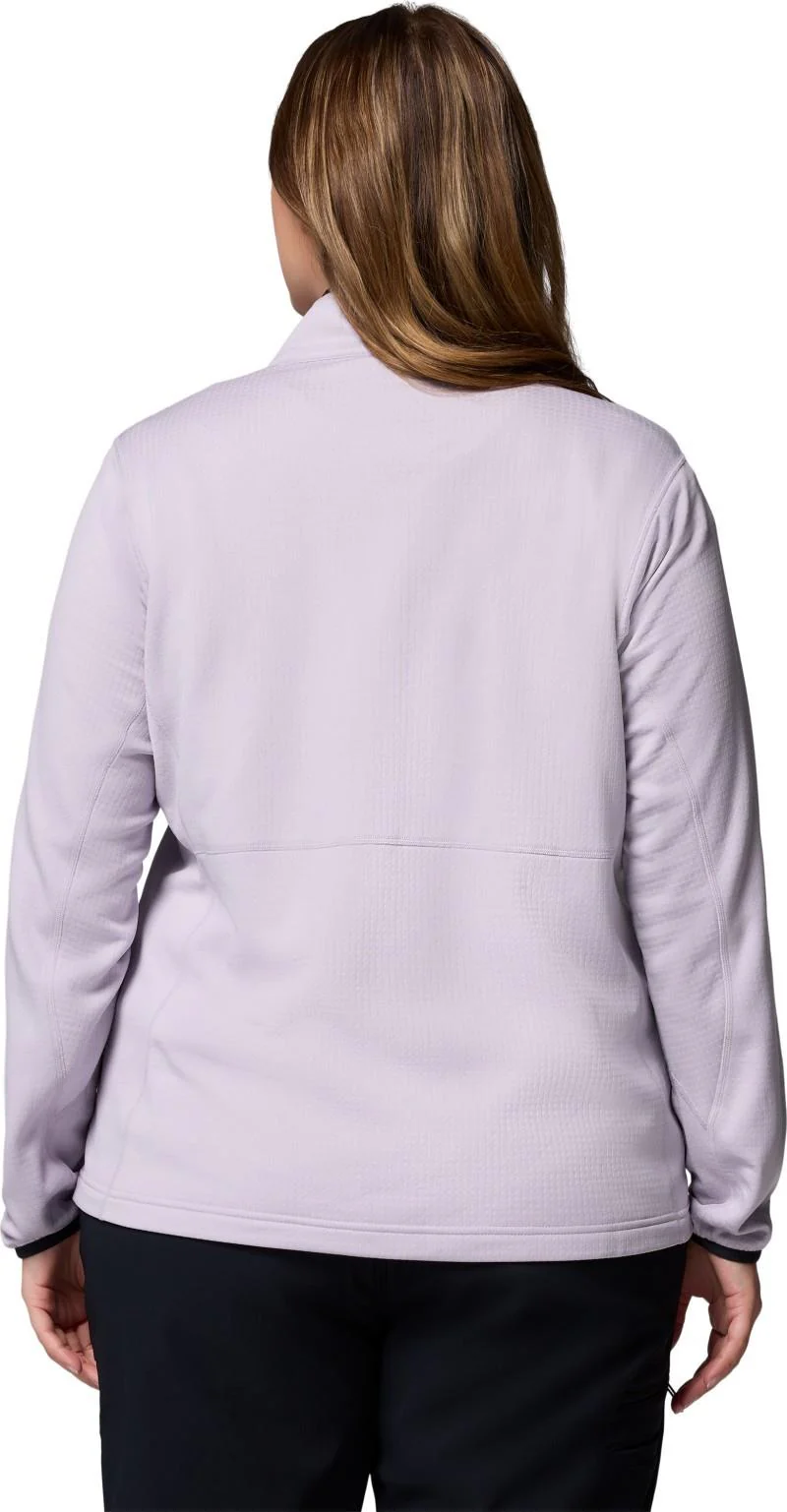 Essential Hike Grid Fleece Half-Zip, Extended - Womens - Image 9