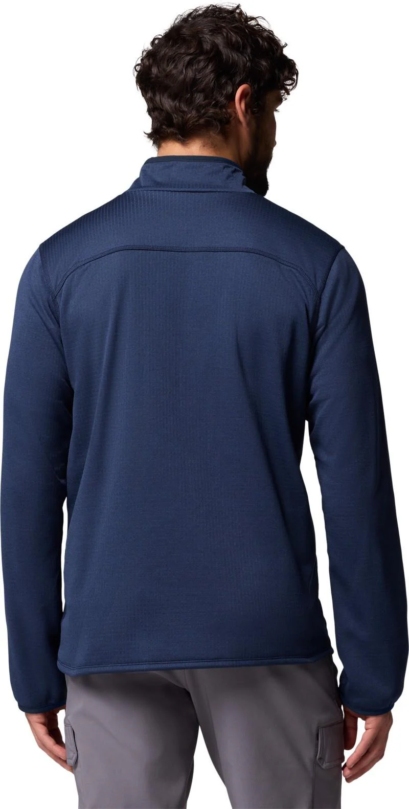 Essential Hike Grid Fleece Half Zip - Mens - Image 12