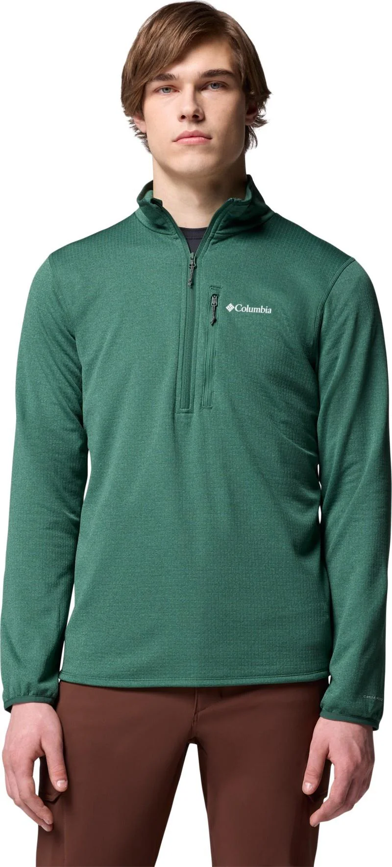 Essential Hike Grid Fleece Half Zip - Mens - Image 4
