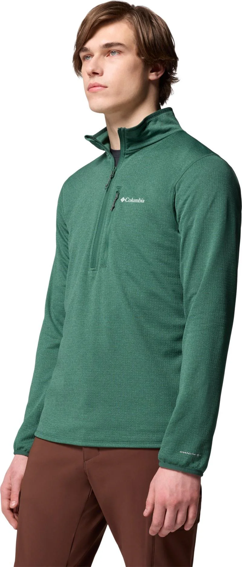 Essential Hike Grid Fleece Half Zip - Mens - Image 5