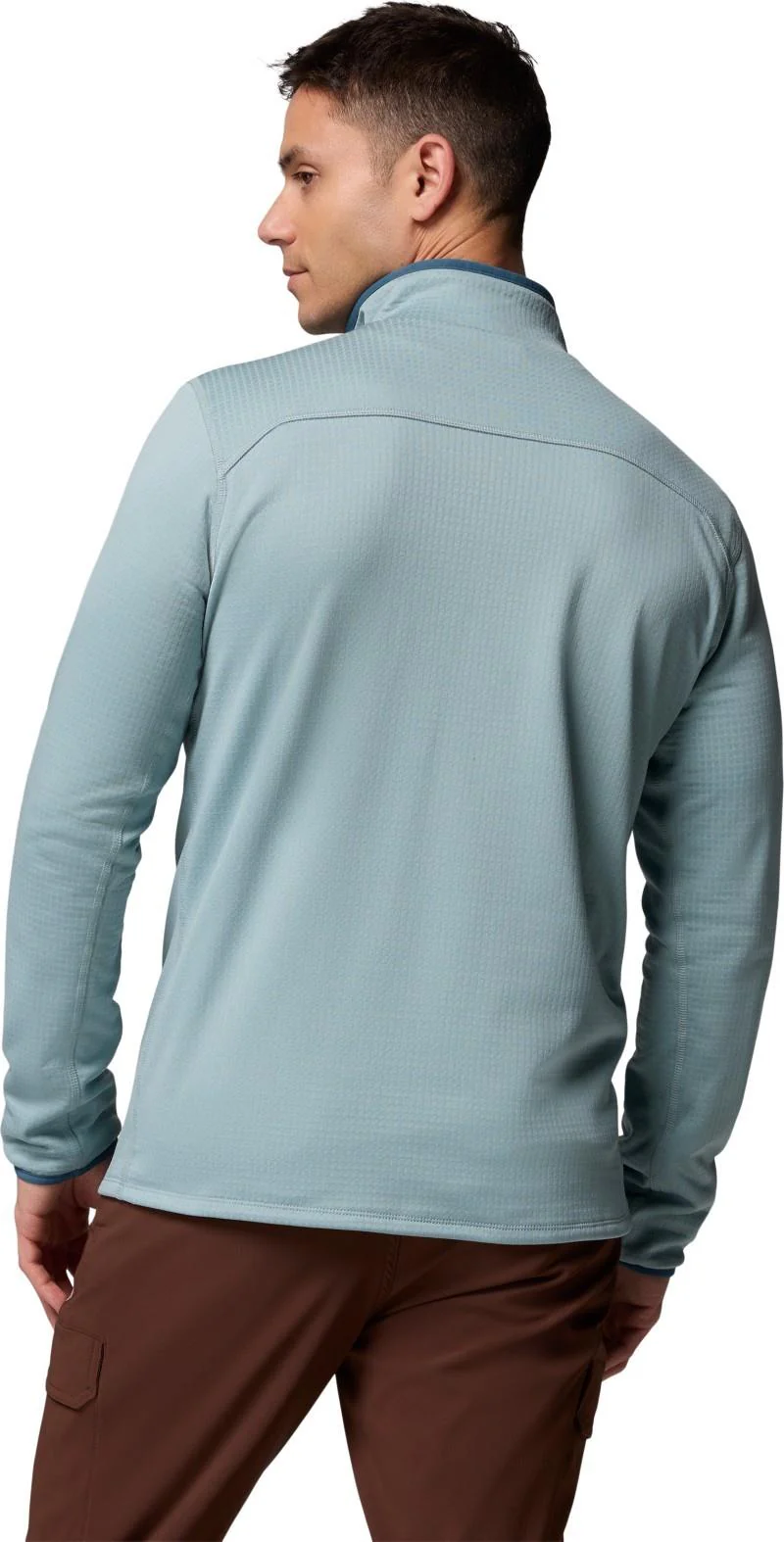 Essential Hike Grid Fleece Half Zip - Mens - Image 9