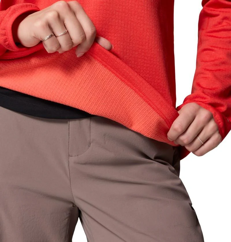 Essential Hike Grid Fleece Half Zip - Womens - Image 17