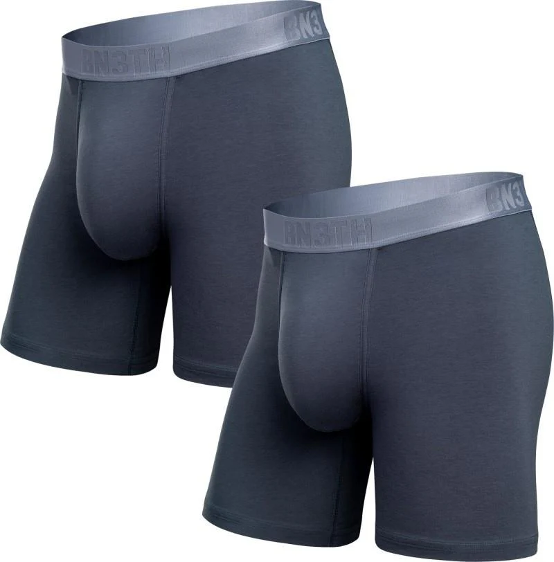 Essentials Boxer Briefs - Midnight Navy - Mens - 2 Pack - Image 2
