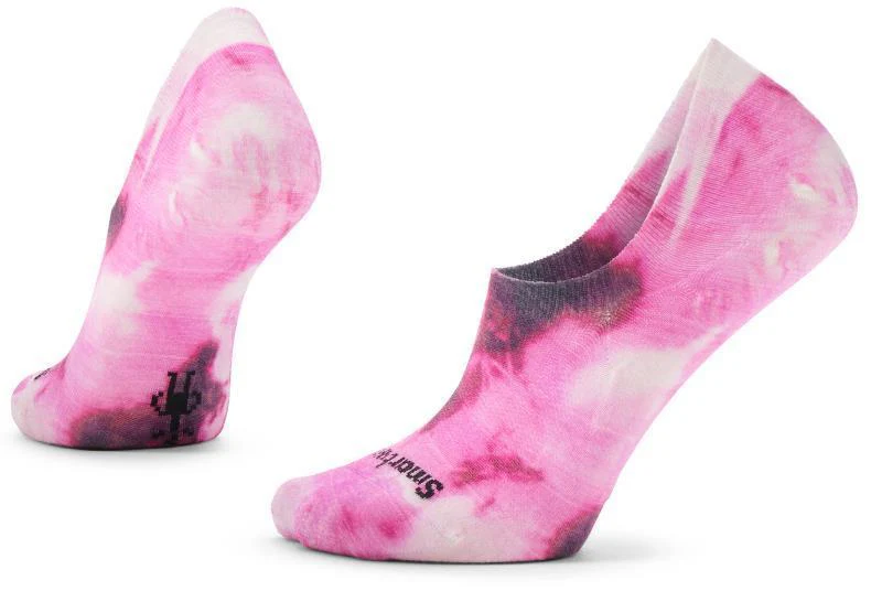 Everyday Far Out Tie Dye Print No Show Socks - Unisex - Image 2