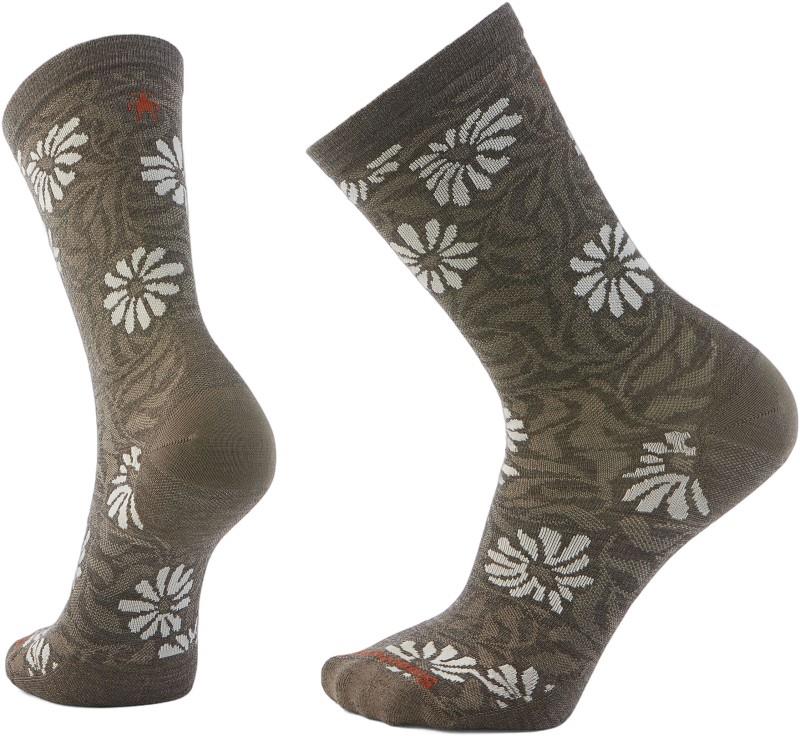 Everyday Floral Crew Socks - Womens