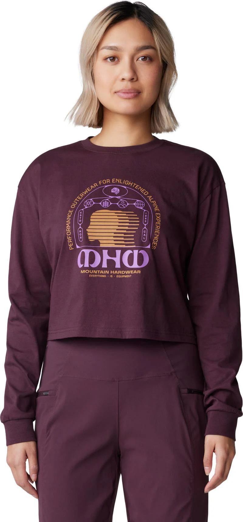 Experiences Boxy Crop LS - Womens - Image 5