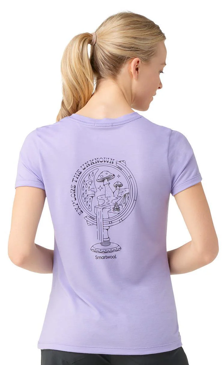 Explore The Unknown Graphic SS Tee - Womens - Image 8