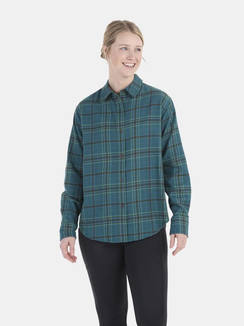 Fairfax Novelty Lightweight Flannel LS - Womens - Image 9