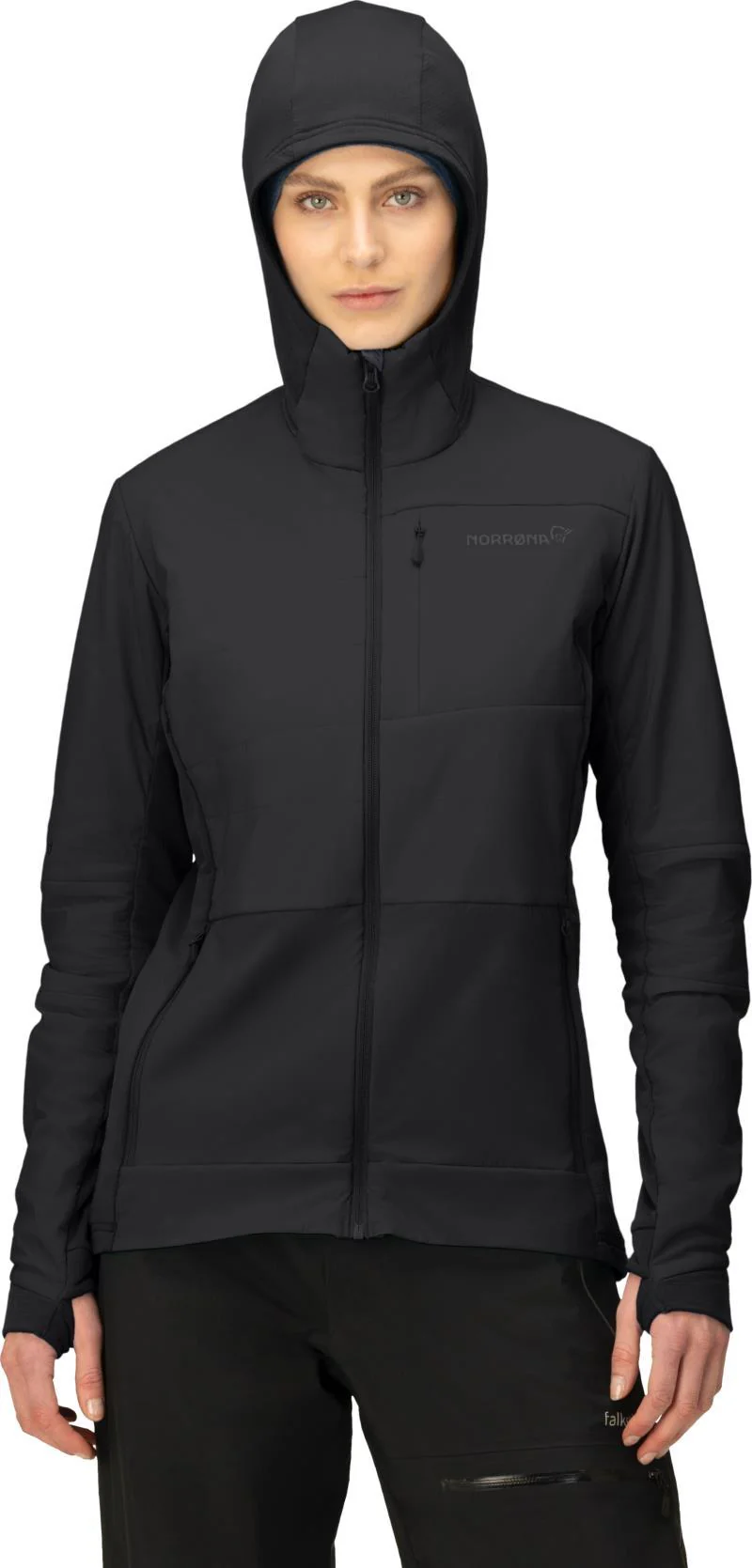Falketind Alpha90 Insulated Zip Hood - Womens - Image 4
