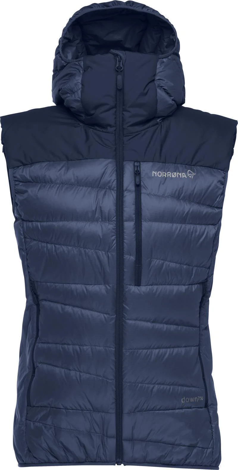 Falketind Down750 Vest - Womens - Image 2