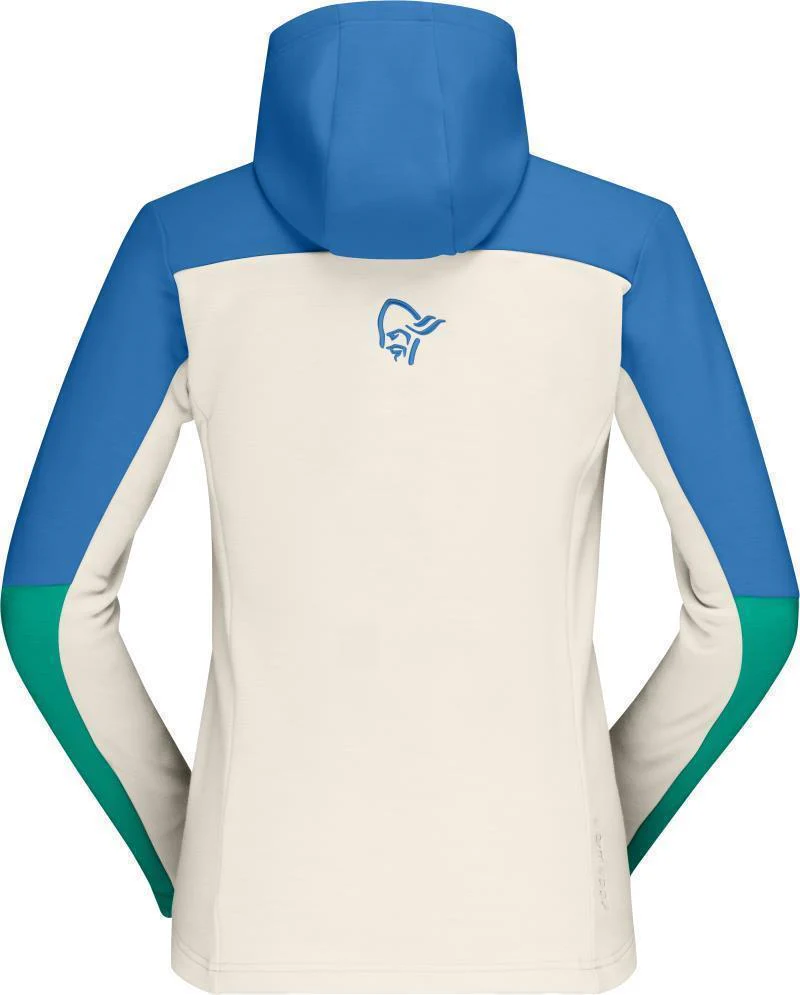 Falketind Warmwool2 Stretch Zip Hood - Womens - Image 10