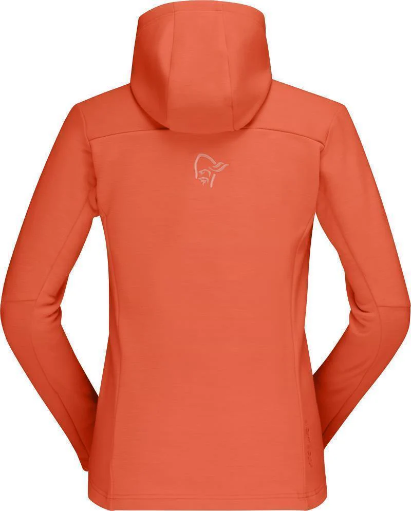 Falketind Warmwool2 Stretch Zip Hood - Womens - Image 14