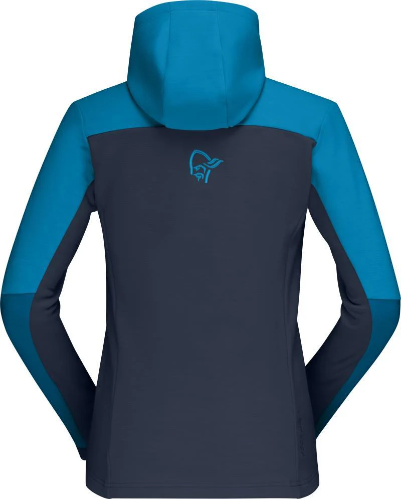 Falketind Warmwool2 Stretch Zip Hood - Womens - Image 20
