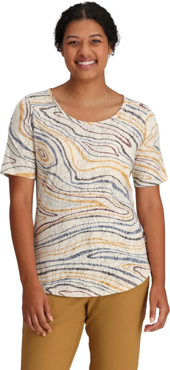 Featherweight Scoop Tee - Womens - Image 36