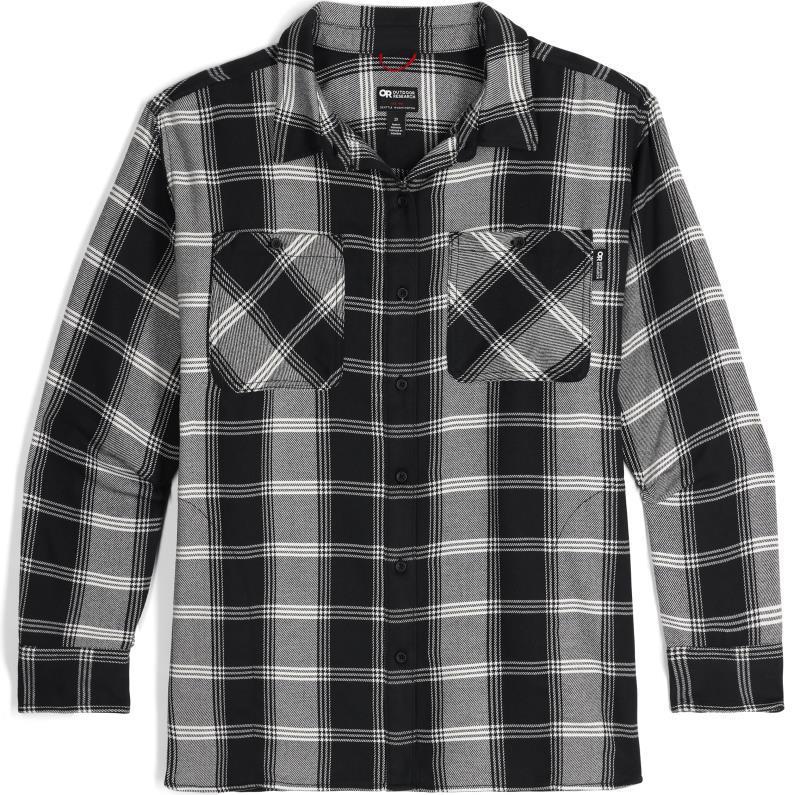 Feedback Flannel Twill Shirt, Plus - Womens