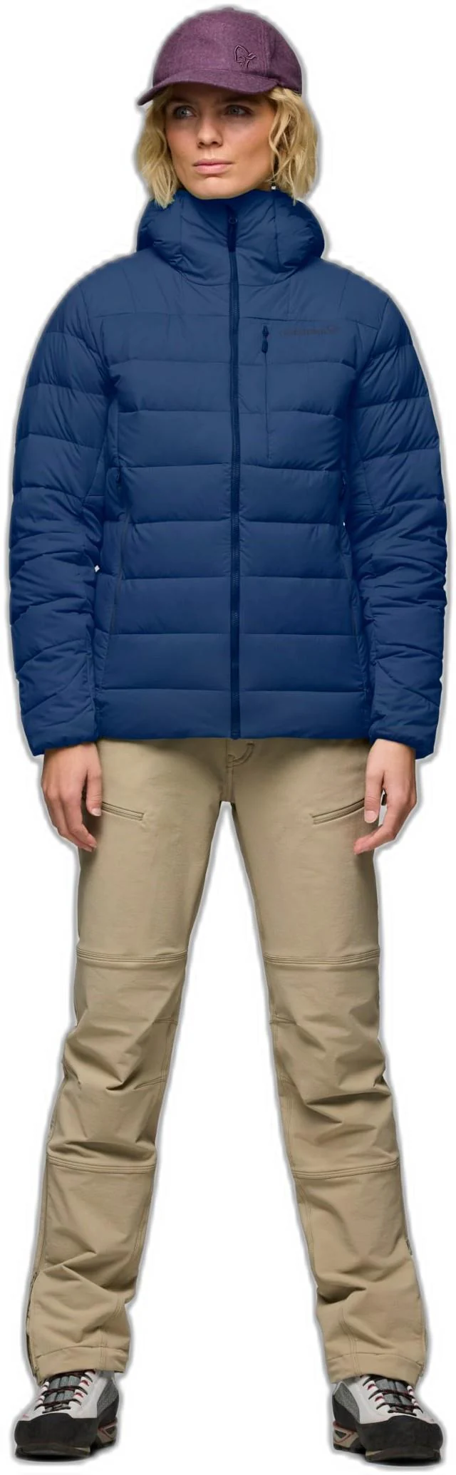 Femund Down700 Zip Hood - Womens - Image 3