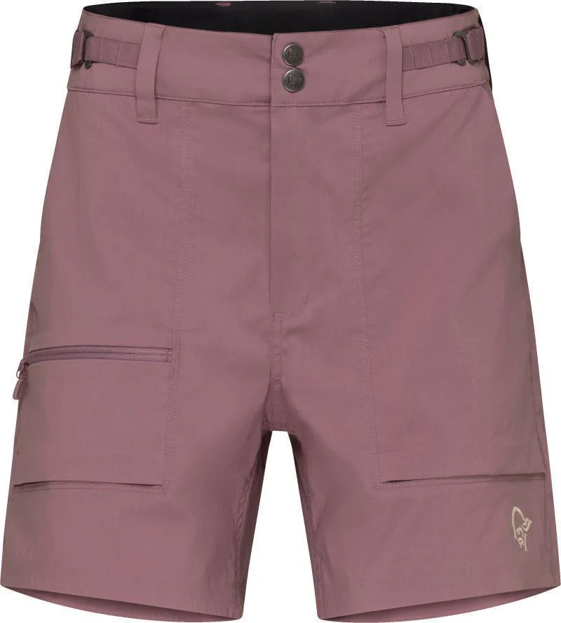 Femund Light Cotton Shorts - Womens - Image 3
