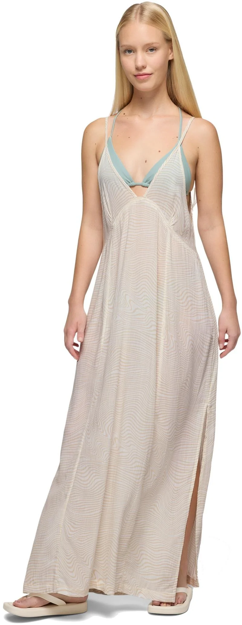 Fernie V-Neck Maxi Dress - Image 9