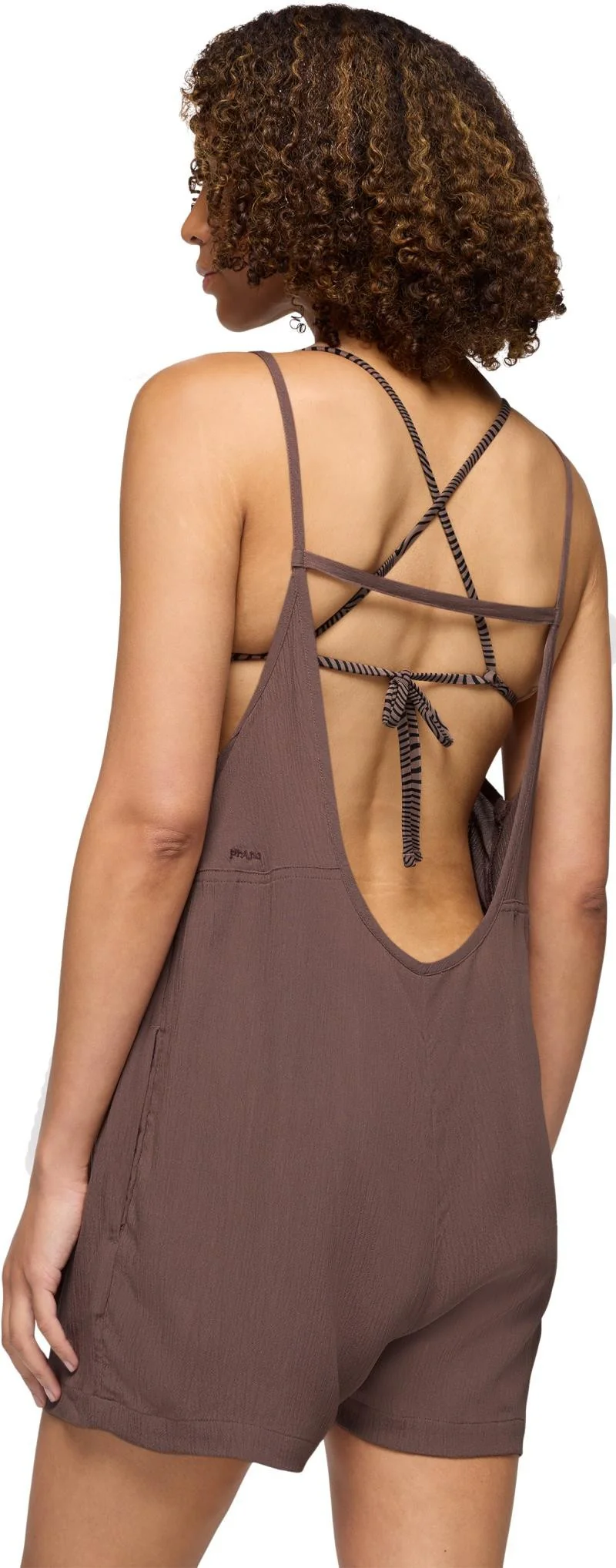 Fernie V-Neck Romper - Womens - Image 6
