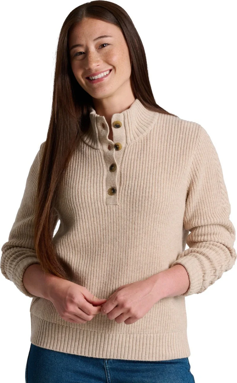 Fireside Henley Sweater - Womens - Image 4
