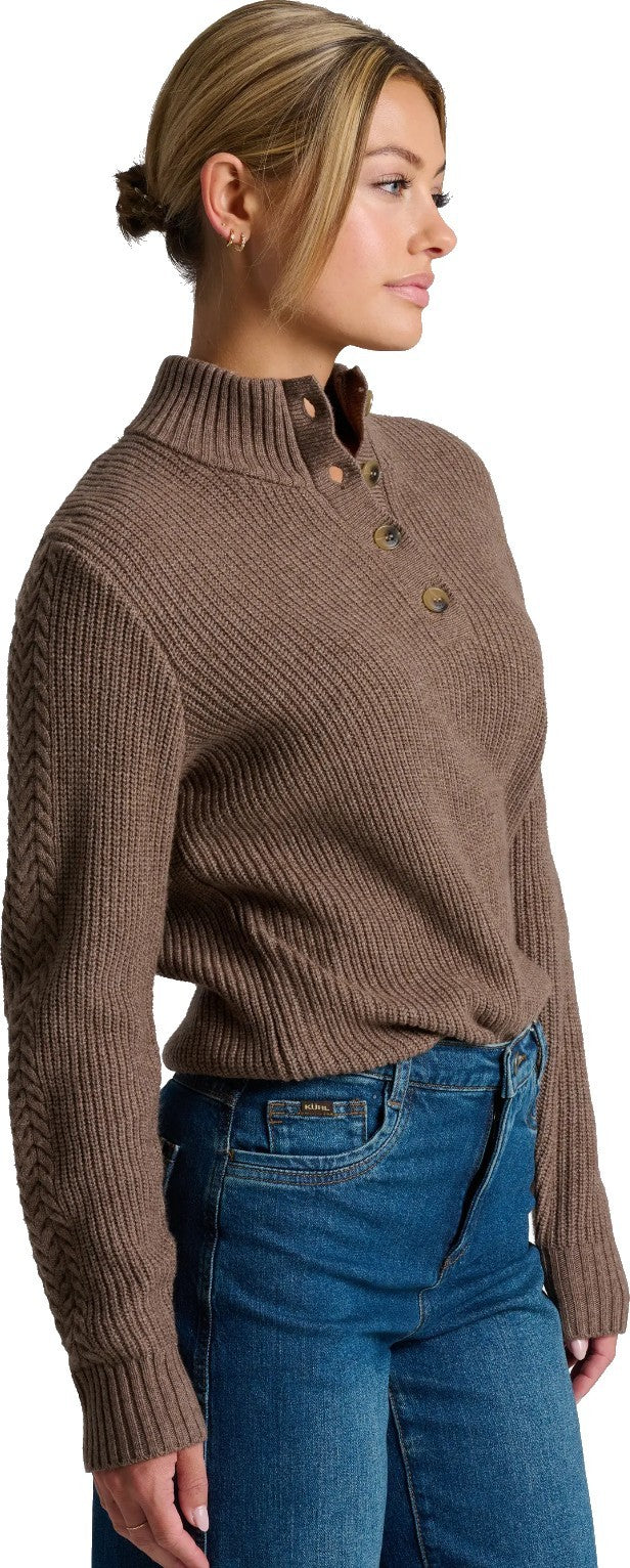 Fireside Henley Sweater - Womens - Image 8