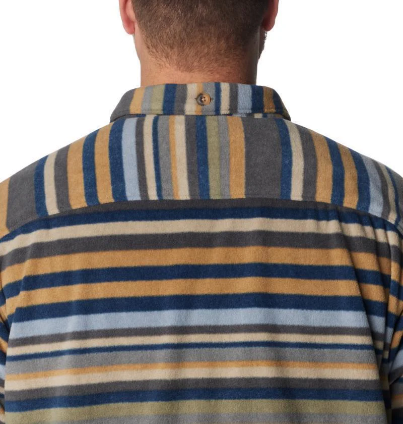 Flare Gun Fleece Over Shirt - Big - Mens - Image 14