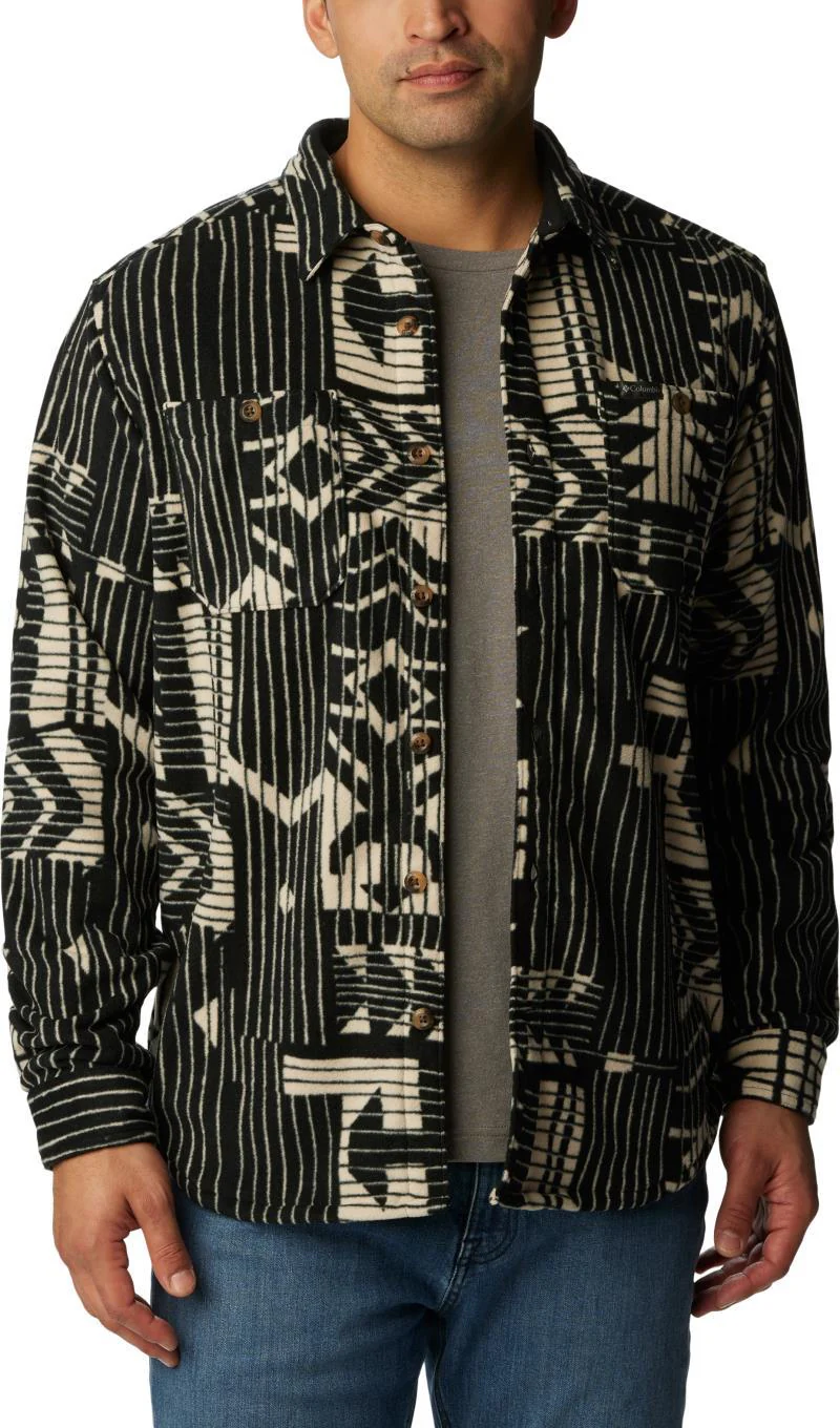 Flare Gun Fleece Over Shirt - Big - Mens - Image 23