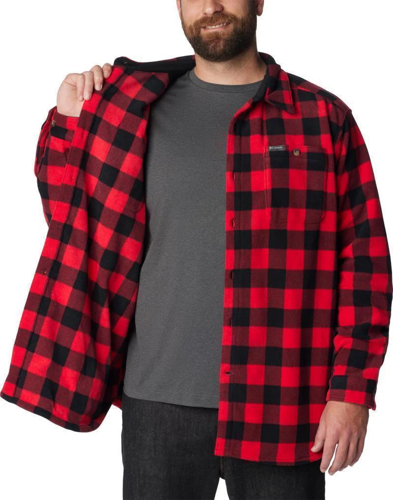 Flare Gun Fleece Over Shirt - Big - Mens - Image 5
