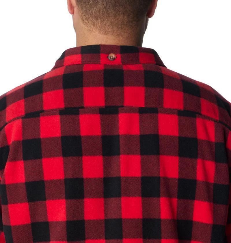 Flare Gun Fleece Over Shirt - Big - Mens - Image 7