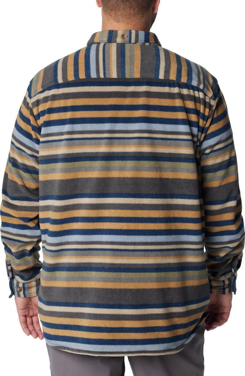 Flare Gun Fleece Over Shirt - Big - Mens - Image 9