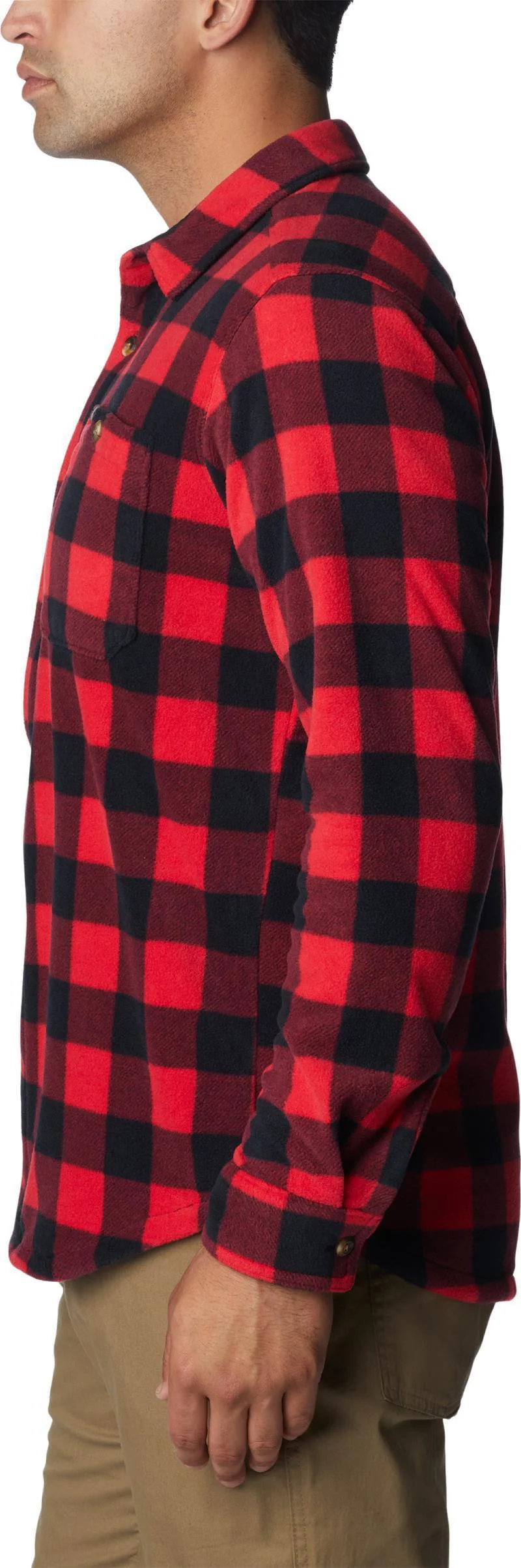 Flare Gun Fleece Over Shirt - Tall - Mens - Image 5