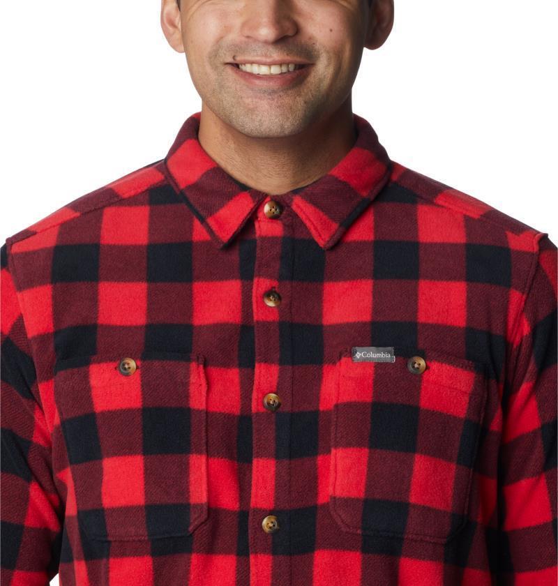 Flare Gun Fleece Over Shirt - Tall - Mens - Image 6