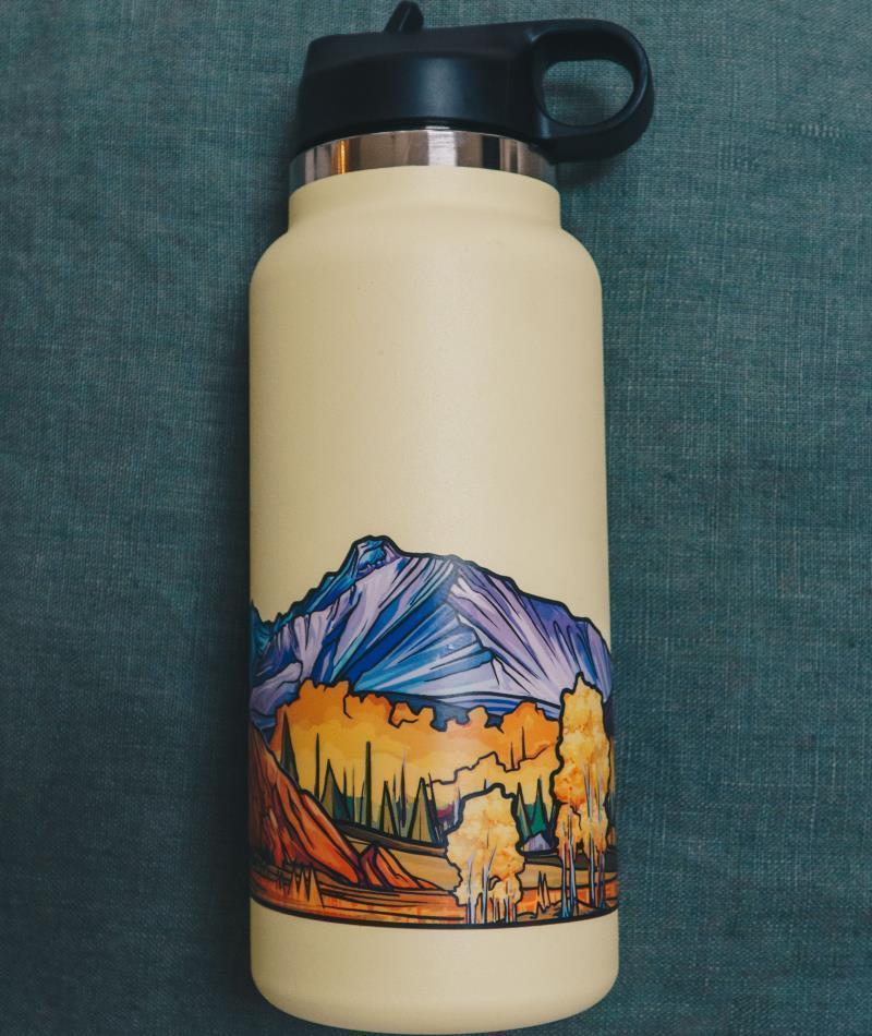 Flatirons & Longs Peak Infinity Sticker - Image 3
