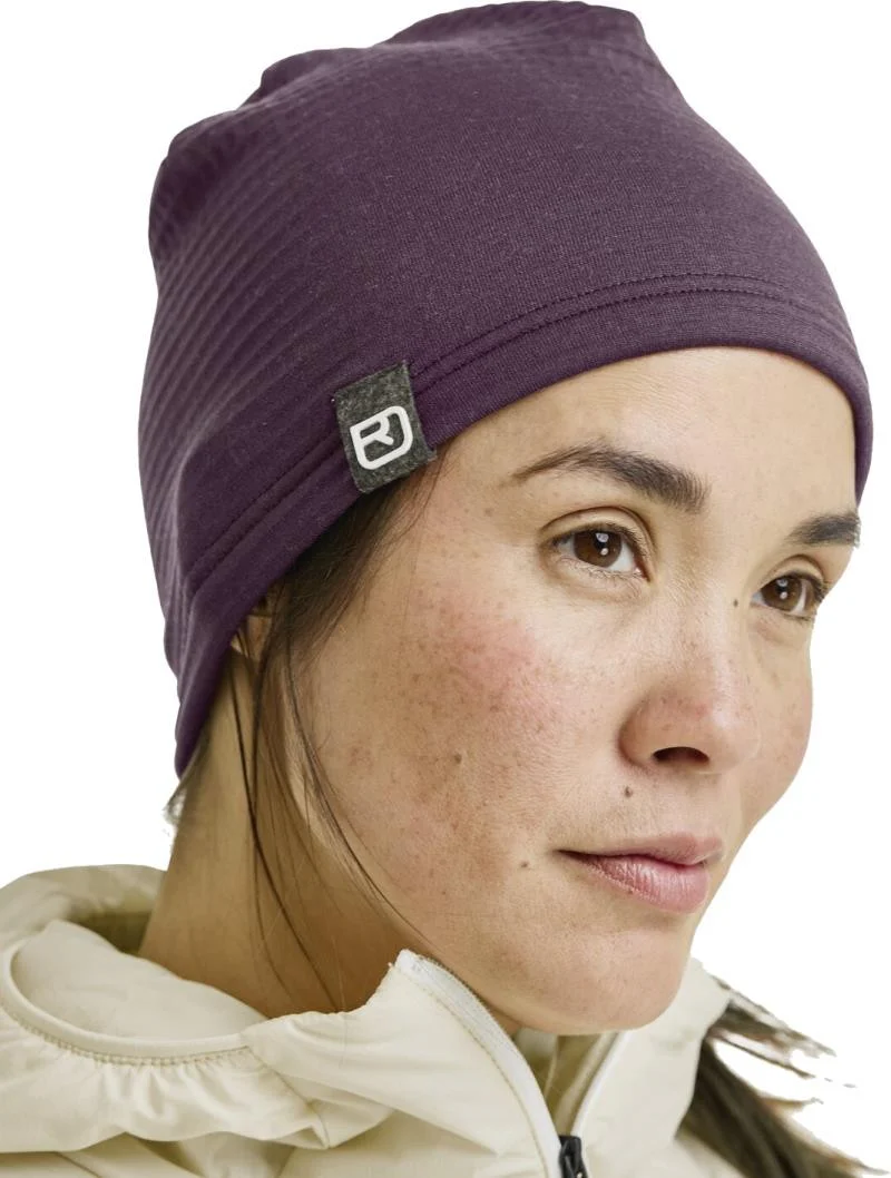 Fleece Grid Beanie - Image 7