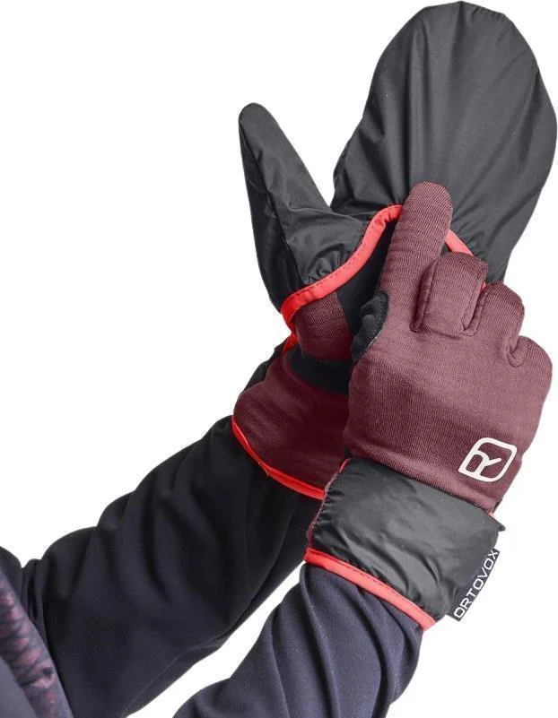 Fleece Grid Cover Gloves - Womens - Image 3