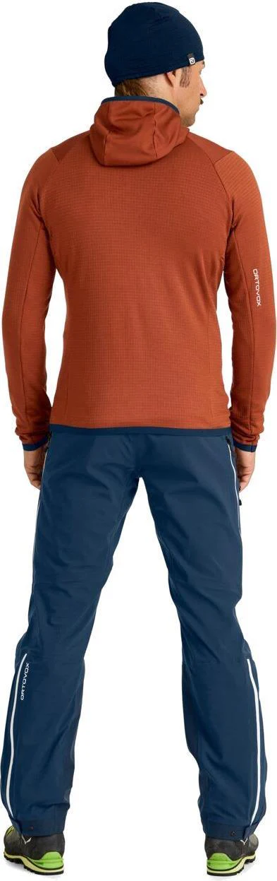 Fleece Grid Hoody - Mens - Image 3