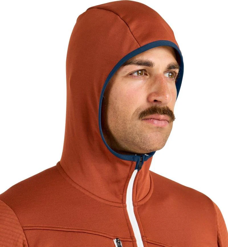 Fleece Grid Hoody - Mens - Image 5