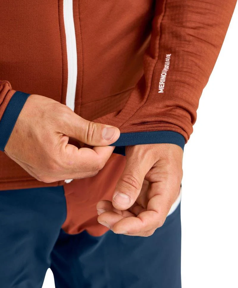 Fleece Grid Hoody - Mens - Image 6