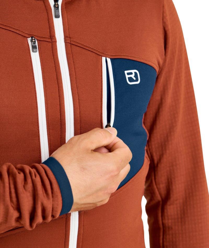 Fleece Grid Hoody - Mens - Image 8