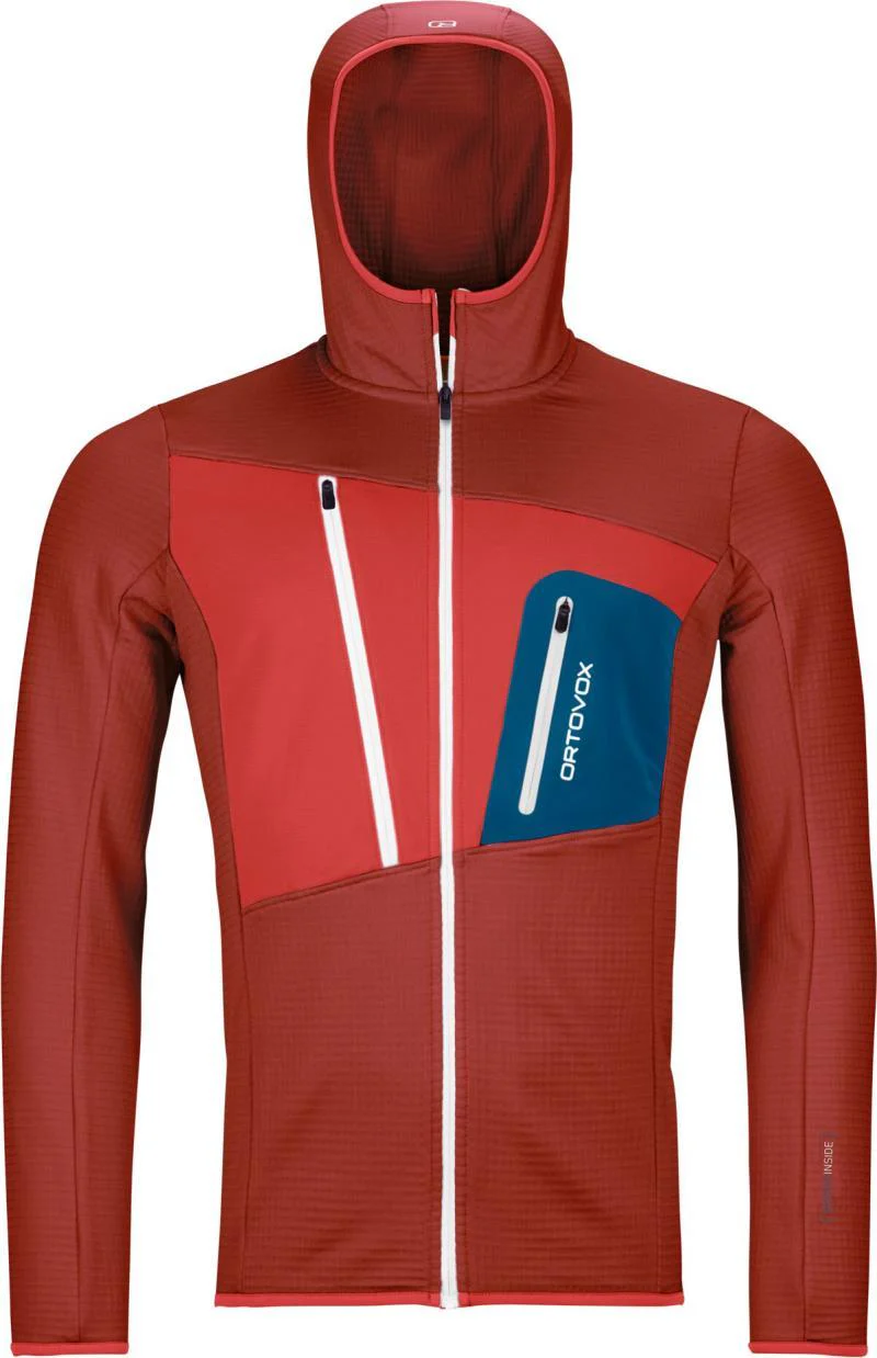 Fleece Grid Hoody - Mens - Image 11