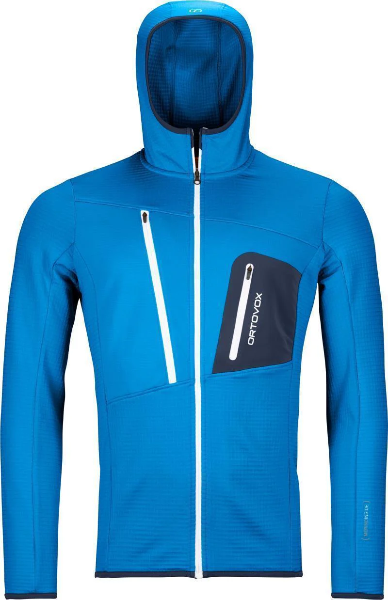 Fleece Grid Hoody - Mens - Image 2