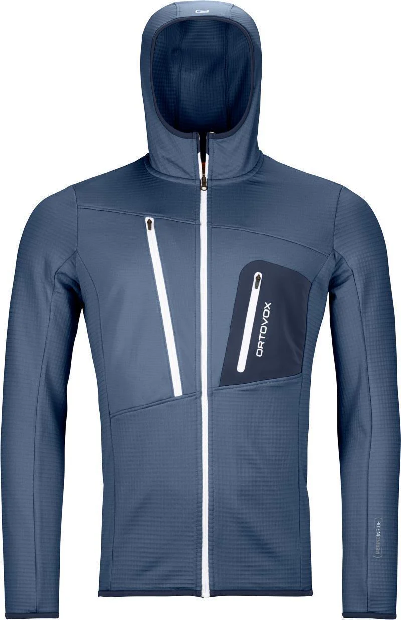 Fleece Grid Hoody - Mens - Image 3
