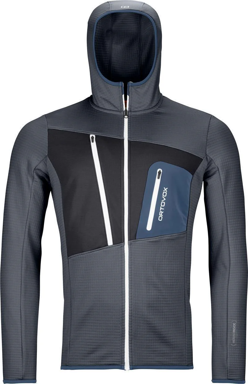 Fleece Grid Hoody - Mens - Image 4