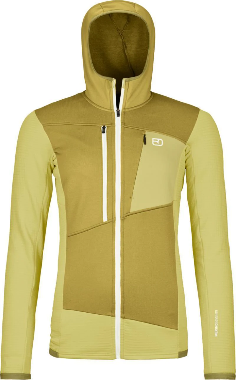 Fleece Grid Hoody - Womens
